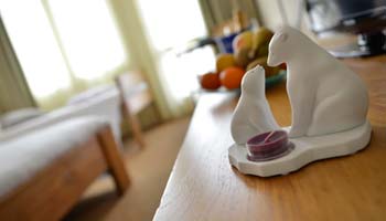Chambre 3 personnes vue pistes