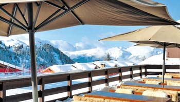 terrasse la plagne