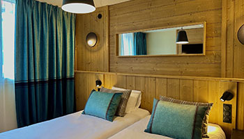 hotel belle plagne - chambre double