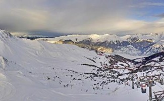 neige a belle plagne