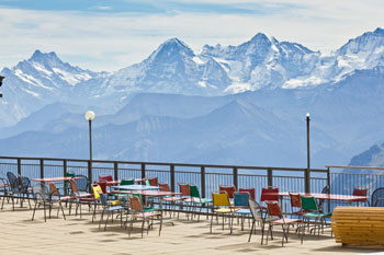 restaurant avec terrasse la plagne